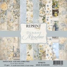 Paper Pad Scrapbooking Papper Summer Meadow - Reprint