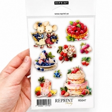 Stickers Reprint - Summer Garden - 11x16 cm