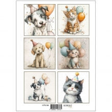 Papper Reprint A4 - Klippark - Cats and Dogs