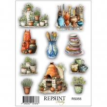 Stickers Reprint - The Pottery - 11x16 cm