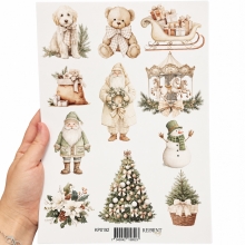 Papper Reprint A4 - Klippark - Cozy Christmas