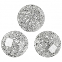 Självhäftande Rhinestones Silver 32 st till scrapbooking, pyssel och hobby