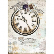 Rispapper Stamperia - Journal - Clock