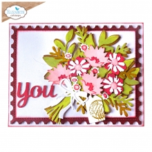 Dies Romantic Revival Build A Bouquet - 14 st - Elizabeth Craft