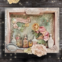 Papper Stamperia - Rose Parfum