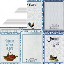 Papper Reprint New England Collection Recipe Cards