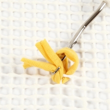 Ryakudde med tyggarn Inspiration Textil Sömnad Broderi