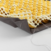 Ryakudde med tyggarn Inspiration Textil Sömnad Broderi