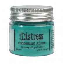 Distress Embossing Glaze Salvaged Patina Embossingpulver