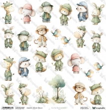 Klippark ScrapAndMe - Simple Story Animals