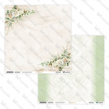 Paper Pack 12x12 Tum - White Roses - ScrapAndMe