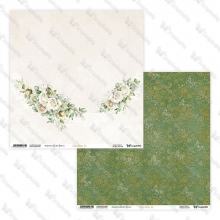 Paper Pack 12x12 Tum - White Roses - ScrapAndMe