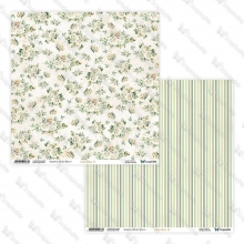 Paper Pack 12x12 Tum - White Roses - ScrapAndMe
