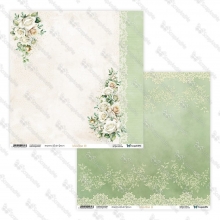 Paper Pack 12x12 Tum - White Roses - ScrapAndMe