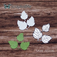 Dies ScrapAndMe - Leaves No 36 - 3 dies