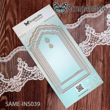 Dies ScrapAndMe – Card and Large Tags and Stitching