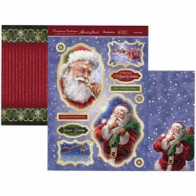 Kort Kit Santa Claus Juldekorationer DIY