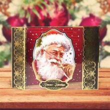 Kort Kit Santa Claus Juldekorationer DIY