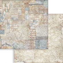 Paper Pad Stamperia Maxi Background Silent Sea