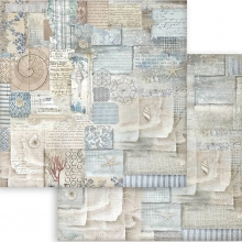 Paper Pad Stamperia Maxi Background Silent Sea