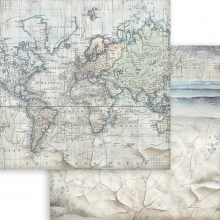 Paper Pad Stamperia Maxi Background Silent Sea
