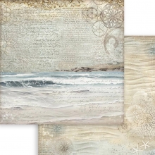 Paper Pad Stamperia Maxi Background Silent Sea
