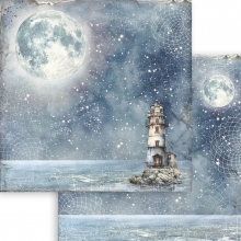 Paper Pad Stamperia Maxi Background Silent Sea