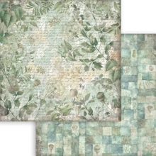 Paper Pad Stamperia 12x12 Tum - Maxi Background Herbarium Silvae