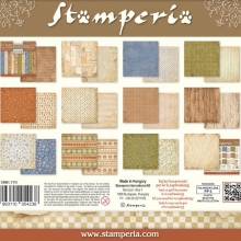 Paper Pad Stamperia 12x12 Tum - Maxi Background Silent Night