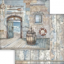 Scrapbooking Paper Pad Stamperia - Silent Sea Strand Beach Ocean Collection