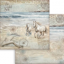 Scrapbooking Paper Pad Stamperia - Silent Sea Strand Beach Ocean Collection