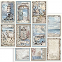 Scrapbooking Paper Pad Stamperia - Silent Sea Strand Beach Ocean Collection