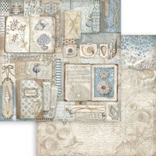 Scrapbooking Paper Pad Stamperia - Silent Sea Strand Beach Ocean Collection