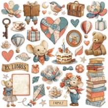 Paper Pad Stamperia - Family Collection