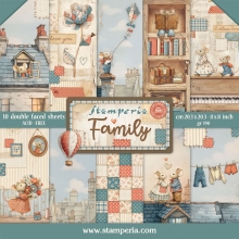 Paper Pad Stamperia - Family Collection