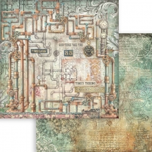 Paper Pad Scrapbooking Stamperia Gardens of Time Collection by Antonis Tzanidakis