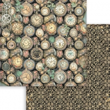 Paper Pad Scrapbooking Stamperia Gardens of Time Collection by Antonis Tzanidakis