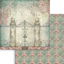 Paper Pad Scrapbooking Stamperia Gardens of Time Collection by Antonis Tzanidakis