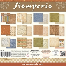 Paper Pad Stamperia Background Silent Night