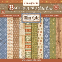 Paper Pad Stamperia Background Silent Night