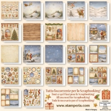 Paper Pad Maxi Stamperia Tum - Silent Night