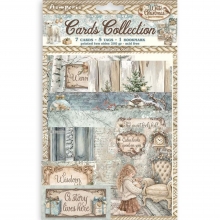 Cards Collection - White Christmas - Stamperia