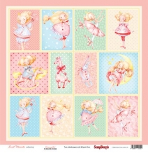 Papper ScrapBerrys - Sweet Moments - Dress-up Girl