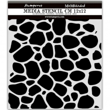 Schablon Stamperia - Hidden Grove - Stone Pattern - 12x12 cm