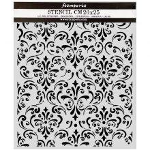 Schablon 20x25 cm - Gardens of Time - Wallpaper