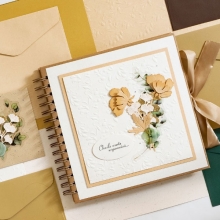 Spiralalbum 20,5 x 20,5 cm - Natur - 35 ark