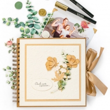 Spiralalbum 20,5 x 20,5 cm - Natur - 35 ark