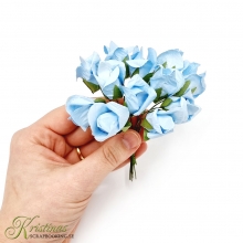 Pappersrosor Knoppar - För Pyssel - 12 st - 30 mm