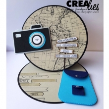Dies XXL Crealies Circles smooth 12 till scrapbooking, pyssel och hobby