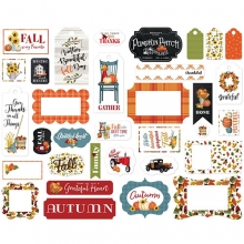 Die Cuts Frames and Tags Carta Bella - Fall Fun - 33 st